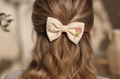 Blush Bloom Bow Clip