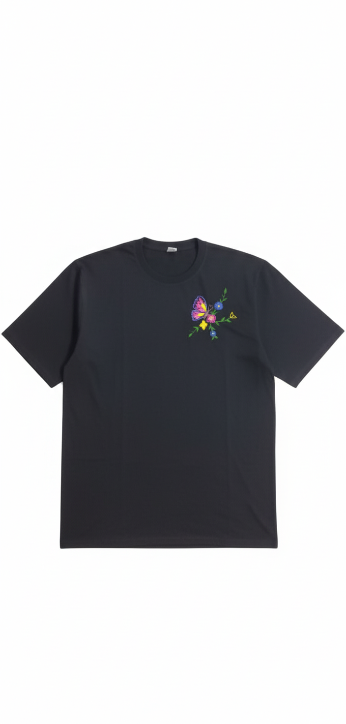 Rainbow Butterfly Bloom T-Shirt