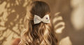 Lavender Bloom Hair Bow Clip