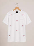 Cherry Bow Embroidered Tee